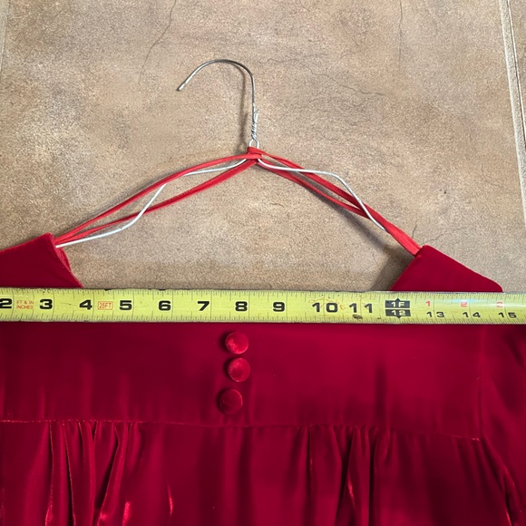 Vintage velvet dress - Picture 2 of 8